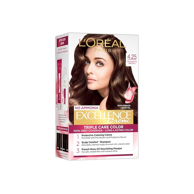 Loreal Paris Hair Creme Aishwaryas Brown  4.25